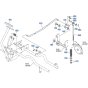 Brake Assembly for Kubota GR2120 Lawn Tractor
