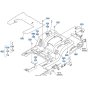 Fender Assembly for Kubota GR2120 Lawn Tractor