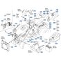 Decals for Kubota GR2120 Lawn Tractor