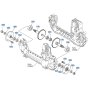 Rear Axle Assembly for Kubota GR2120 Lawn Tractor