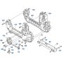 Transmission Case Assembly for Kubota GR2120 Lawn Tractor