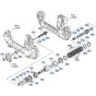 Clutch Shaft Assembly for Kubota GR2120 Lawn Tractor