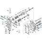 Hydrostatic Transmission Assembly for Kubota GR2120 Lawn Tractor