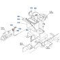 Battery Assembly for Kubota GR2120 Lawn Tractor
