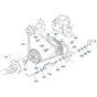 Pulley Assembly for Kubota GR2120-II Lawn Tractor