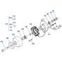 Dynamo Assembly for Kubota GR2120-II Lawn Tractor