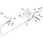 Accelerator Lever Assembly for Kubota GR2120-II Lawn Tractor