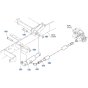 Lift Cylinder Assembly for Kubota GR2120-II Lawn Tractor
