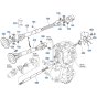 Universal Joint Assembly for Kubota GR2120-II Lawn Tractor