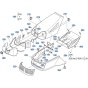 Bonnet Assembly for Kubota T1880 Lawn Tractor