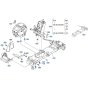 Frame Assembly for Kubota T1880 Lawn Tractor