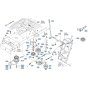 Clutch Control Assembly for Kubota T1880 Lawn Tractor