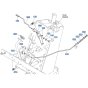 Brake Assembly for Kubota T1880 Lawn Tractor