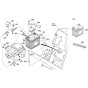 Battery Assembly for Kubota T1880 Lawn Tractor