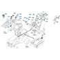 Instrument Panel Assembly for Kubota T1880 Lawn Tractor