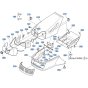 Bonnet Assembly for Kubota T2380 Lawn Tractor