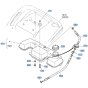 Fuel Tank Assembly for Kubota T2380 Lawn Tractor