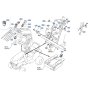 Instrument Panel Assembly for Kubota T2380 Lawn Tractor