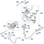 Carburettor Assembly for Kubota T2380 Lawn Tractor