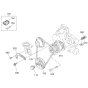 Dynamo Assembly for Kubota V1505-E3B Engine
