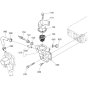 Water Flange Assembly for Kubota V1505-E4B Engine