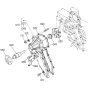 Water Pump Assembly for Kubota V2003-T-E2B Engine