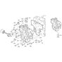 Gear Case Assembly for Kubota V2403-CR-E5B Engine