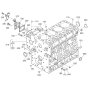 Crankcase Assembly for Kubota V2403-M-E2B Engine