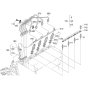 Nozzle Holder, Glow Plug Assembly for Kubota V2403-M-E2B Engine