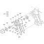 Water Pump Assembly for Kubota V2403-M-E2B Engine