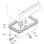 Oil Pan Assembly for Kubota V2403-M-E3B Engine
