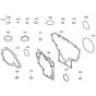 Lower Gasket Kit Assembly for Kubota V2607-CR-E5B Engine