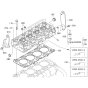 Cylinder Head Assembly for Kubota V2607-CR-E5B Engine