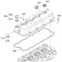 Head Cover Assembly for Kubota V2607-CR-E5B Engine