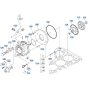 Injection Pump Assembly for Kubota V2607-CR-T-E5 Engine