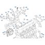 Harness Bracket Assembly for Kubota V2607-CR-T-E5 Engine