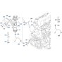 Separator Assembly for Kubota V2607-CR-T-E5 Engine