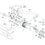 Air Cleaner Assembly for Kubota V2607-CR-T-E5 Engine