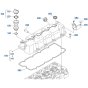 Head Cover Assembly for Kubota V2607-CR-T-E5 Engine