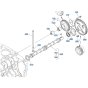 Camshaft Assembly for Kubota V2607-CR-T-E5 Engine