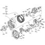 Alternator Assembly for Kubota V2607-DI-T-E3B Engine