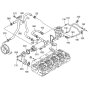 EGR Cooler Assembly for Kubota V2607-DI-T-E3B Engine