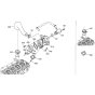 Turbocharger Assembly for Kubota V2607-DI-T-E3B Engine