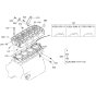 Cylinder Head Assembly for Kubota V3600-T-E3B Engine