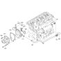 Water Pump Assembly for Kubota V3800-CR-TI-E4B Engine