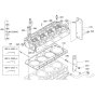 Cylinder Head Assembly for Kubota V3800-CR-TI-E4B Engine