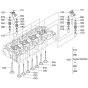 Valve Assembly for Kubota V3800-CR-TI-E4B Engine