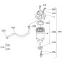 Fuel Filter Assembly for Kubota V3800DI-T-E2B Engine