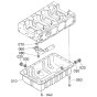 Oil Pan Assembly for Kubota V3800DI-T-E2B Engine