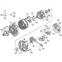 Alternator Assembly for Kubota WG972-GL-E3 Engine
